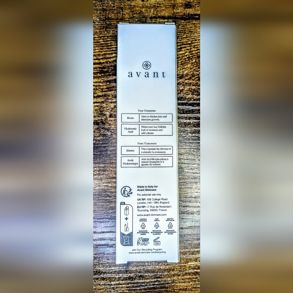 AVANT SKINCARE Pro-Elongating Biotin Lash & Brow Fortifier Serum - Picture 7 of 14